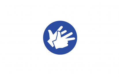 Symbol českého znakového jazyka
