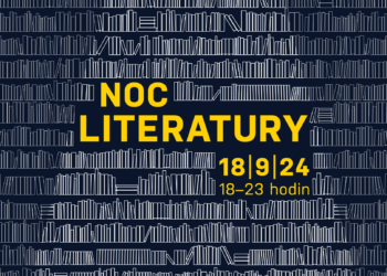 Noc literatury - grafika pro ročník 2024