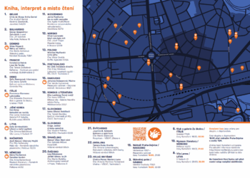 Kam vyrazit na Noc literatury v Praze? Stáhněte si mapu v předstihu